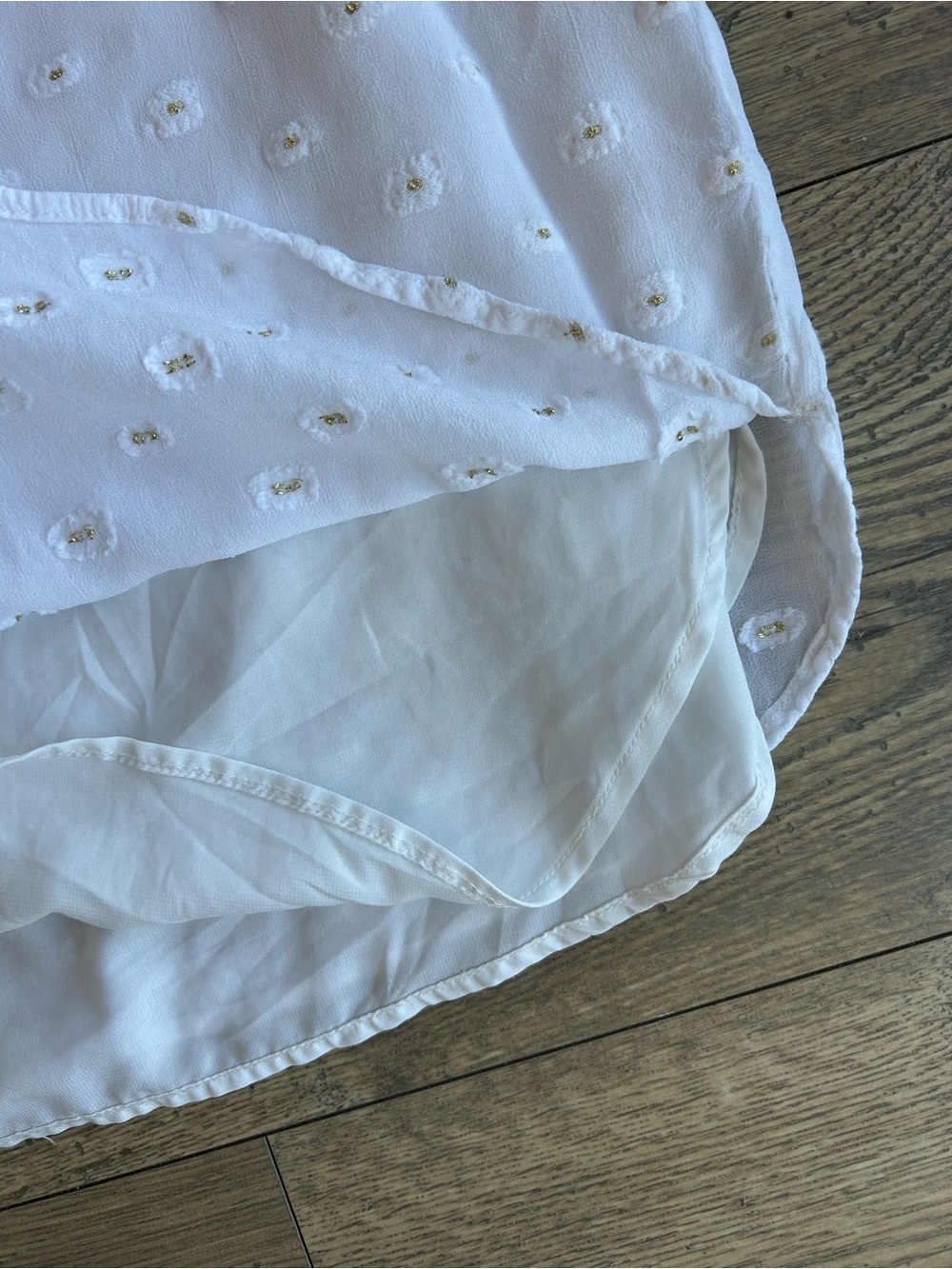 LOFT White Eyelet Sleeveless Top - Picture 5 of 7